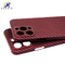 Couverture antichoc rouge de téléphone portable de caisse de fibre d'Aramid de carbone pour l'iPhone 13 pro